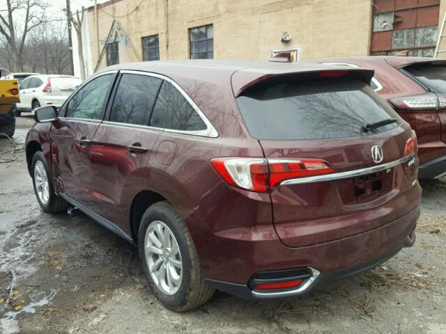 5J8TB4H58JL014504 - 2018 ACURA RDX TECHNO RED photo 3