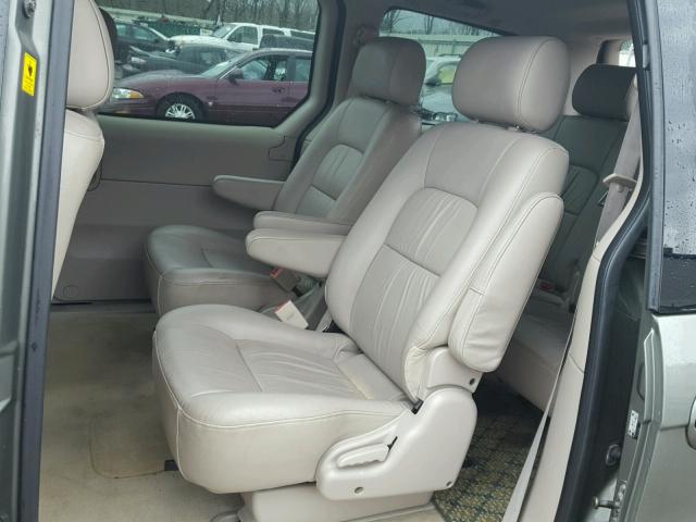 KNDUP131246518122 - 2004 KIA SEDONA EX GRAY photo 6