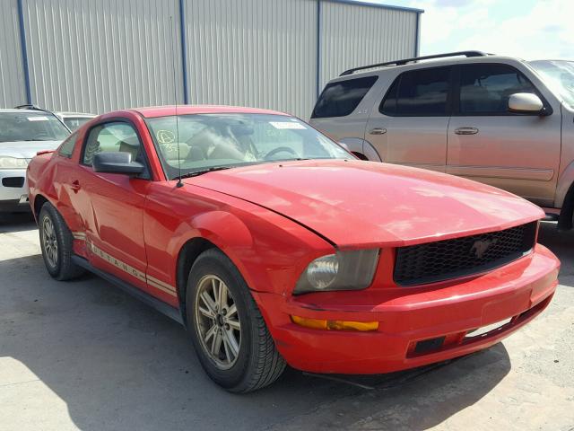 1ZVFT80N075243233 - 2007 FORD MUSTANG RED photo 1