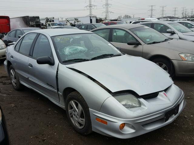 1G2JB524417378623 - 2001 PONTIAC SUNFIRE SE SILVER photo 1