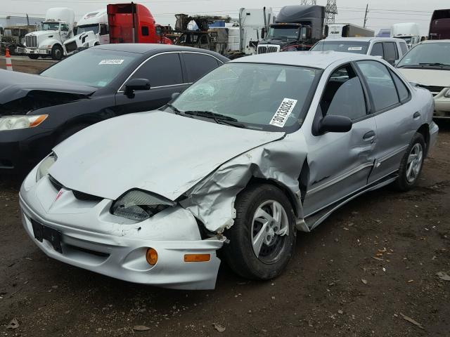 1G2JB524417378623 - 2001 PONTIAC SUNFIRE SE SILVER photo 2