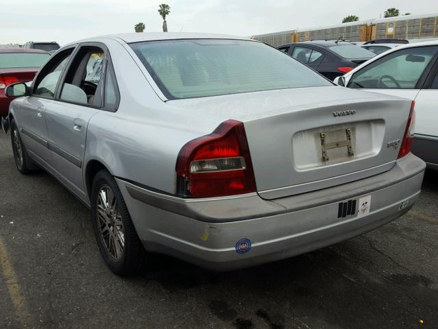 YV1TS90D4Y1143368 - 2000 VOLVO S80 T6 TUR SILVER photo 3