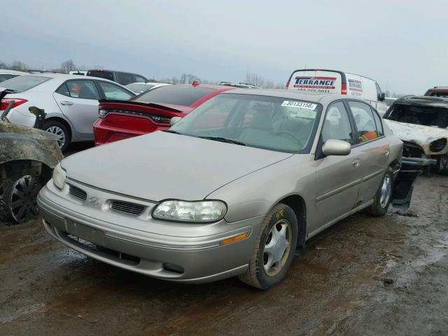 1G3NG52M5X6334191 - 1999 OLDSMOBILE CUTLASS GL 棕色 照片 2
