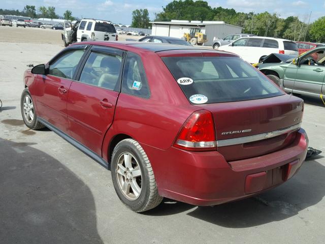 1G1ZT648X4F143602 - 2004 CHEVROLET MALIBU MAX MAROON photo 3