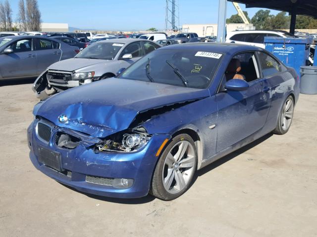 WBAWB73539P046931 - 2009 BMW 335 I BLUE photo 2