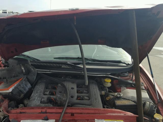 2B3HD56MX3H542173 - 2003 DODGE INTREPID E RED photo 7