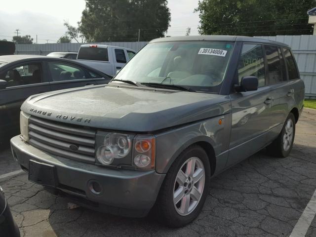 SALME11494A162440 - 2004 LAND ROVER RANGE ROVE GRAY photo 2
