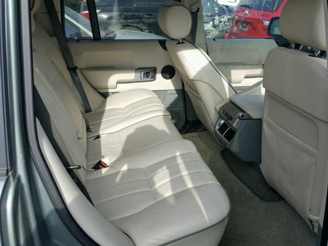 SALME11494A162440 - 2004 LAND ROVER RANGE ROVE GRAY photo 6