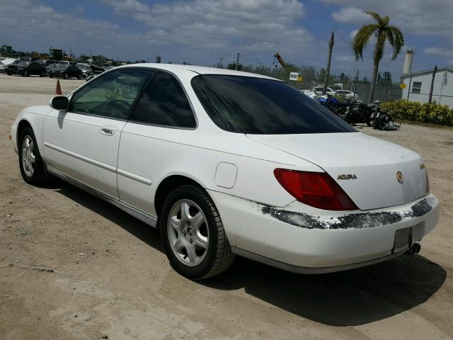 19UYA1251VL008551 - 1997 ACURA 2.2CL WHITE photo 3