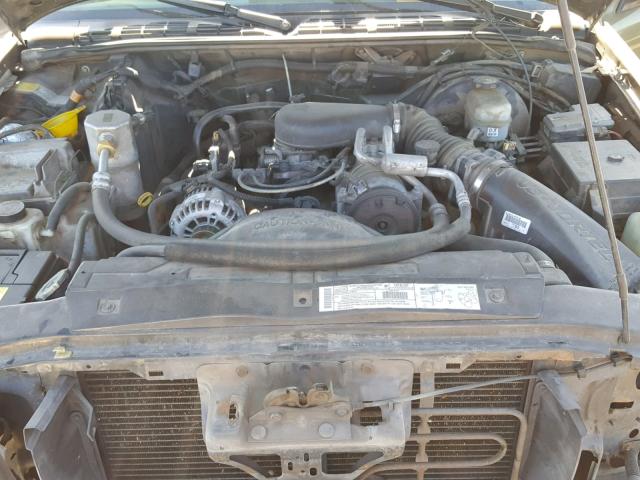 1GKDT13W312140133 - 2001 GMC JIMMY GREEN photo 7