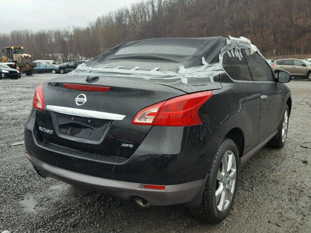 JN8AZ1FY9EW302618 - 2014 NISSAN MURANO CRO BLACK photo 4