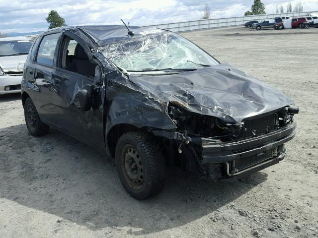 KL1TD6DE2BB190229 - 2011 CHEVROLET AVEO LS BLACK photo 1