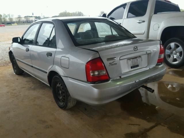 JM1BJ2221Y0302215 - 2000 MAZDA PROTEGE GRAY photo 3