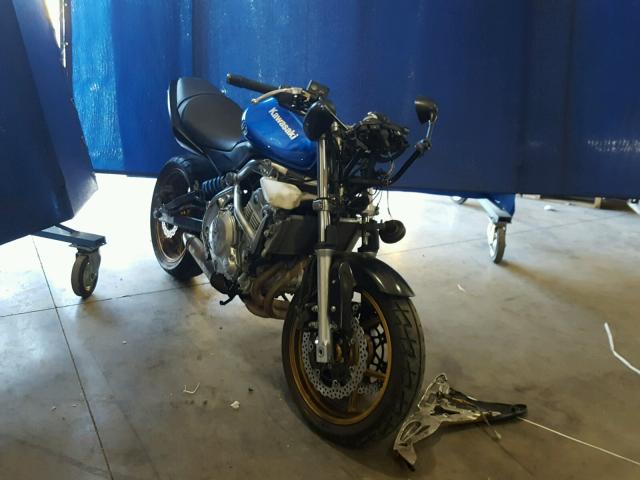 JKAEXEA107A022729 - 2007 KAWASAKI EX650 A Mavi foto 1