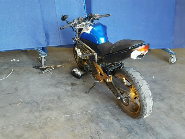 JKAEXEA107A022729 - 2007 KAWASAKI EX650 A Mavi foto 3