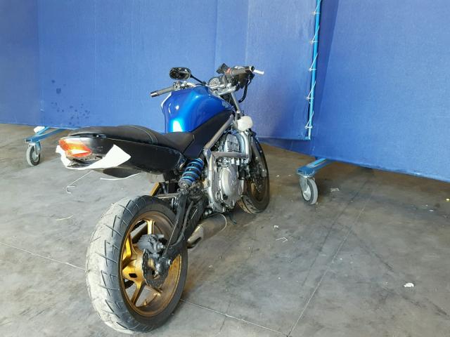 JKAEXEA107A022729 - 2007 KAWASAKI EX650 A Mavi foto 4