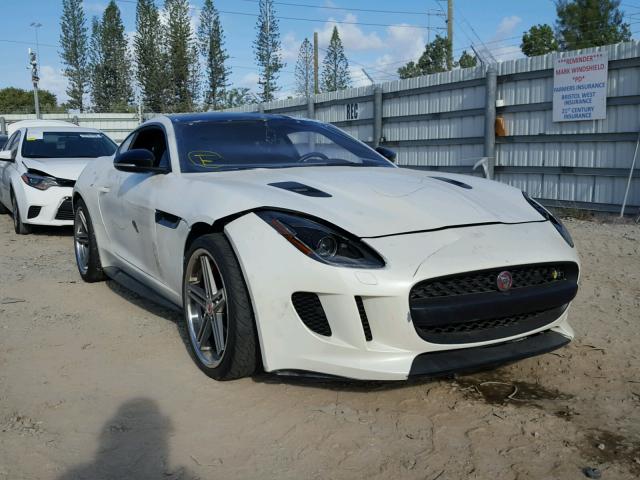 SAJWJ6DL5GMK29664 - 2016 JAGUAR F-TYPE R WHITE photo 1