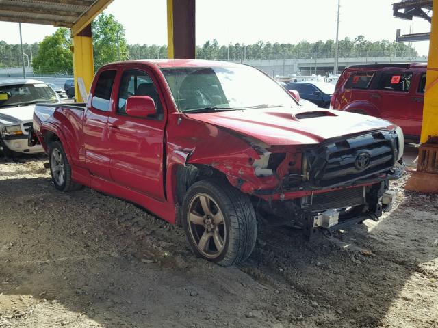 5TETU22N48Z543787 - 2008 TOYOTA TACOMA X-R RED photo 1