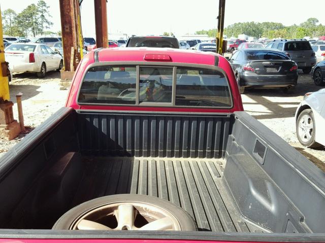 5TETU22N48Z543787 - 2008 TOYOTA TACOMA X-R RED photo 9