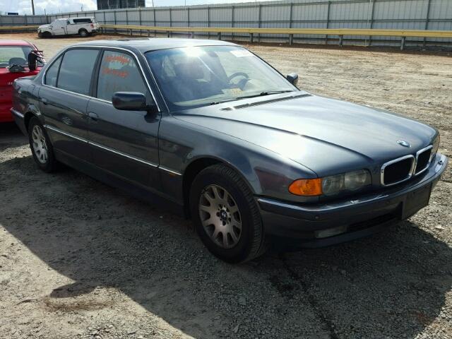 WBAGH8348YDP14979 - 2000 BMW 740 IL GRAY photo 1