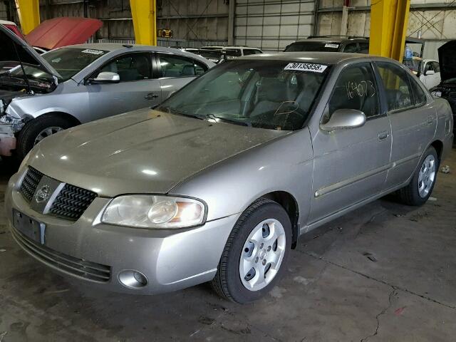 3N1CB51D35L510202 - 2005 NISSAN SENTRA 1.8 BEIGE photo 2