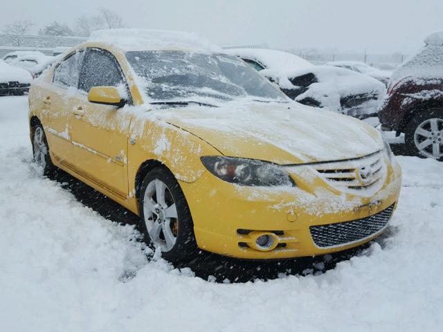 JM1BK323441192549 - 2004 MAZDA 3 S YELLOW photo 1