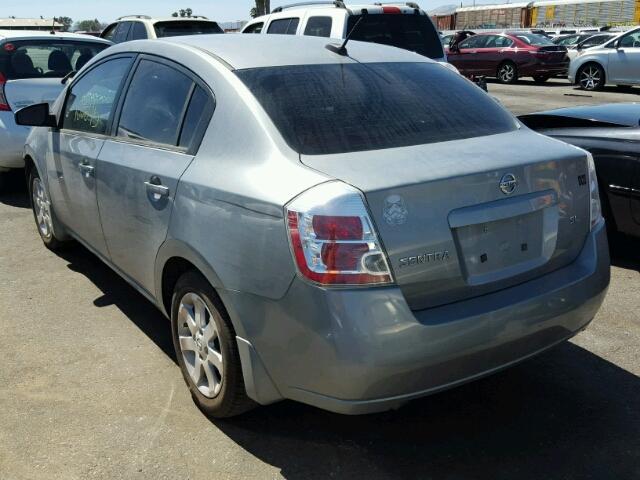 3N1AB61E18L681721 - 2008 NISSAN SENTRA 2.0 SILVER photo 3