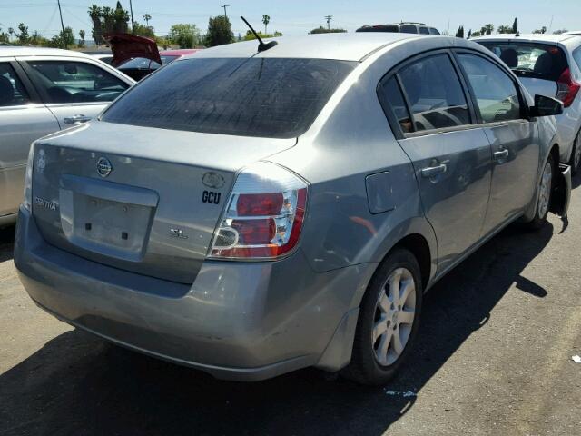 3N1AB61E18L681721 - 2008 NISSAN SENTRA 2.0 SILVER photo 4