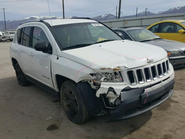 1J4NF1FB4BD283320 - 2011 JEEP COMPASS SP WHITE photo 1