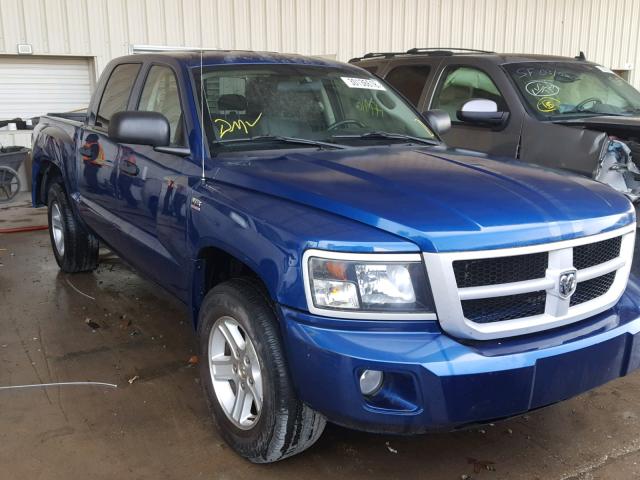 1D7RW3GP3BS695890 - 2011 DODGE DAKOTA SLT BLUE photo 1