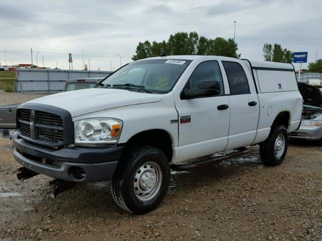 3D7KS28T79G556432 - 2009 DODGE RAM 2500 WHITE photo 2