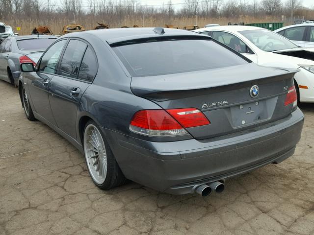 WBAHL83588DT89732 - 2008 BMW ALPINA B7 მწვანე ფოტო 3
