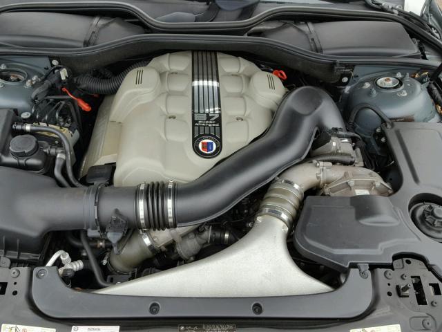 WBAHL83588DT89732 - 2008 BMW ALPINA B7 მწვანე ფოტო 7
