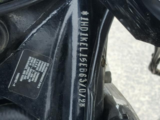 1HD1KEL15EB637072 - 2014 HARLEY-DAVIDSON FLHTK ELEC 黑色 照片 10