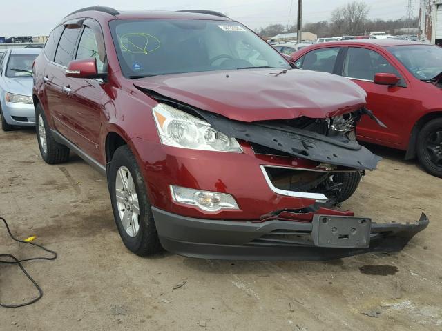 1GNLRFED1AS102082 - 2010 CHEVROLET TRAVERSE L RED photo 1