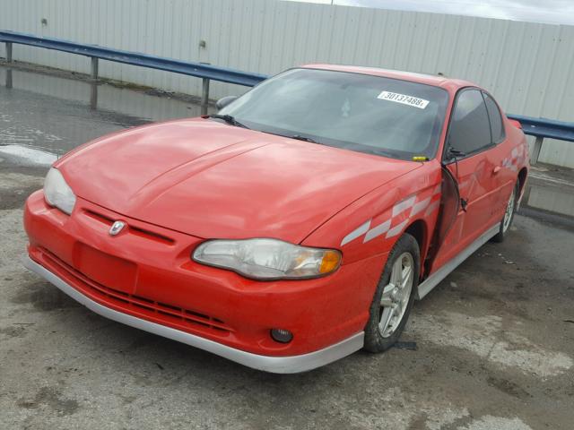 2G1WX12K7Y9348723 - 2000 CHEVROLET MONTE CARL RED photo 2