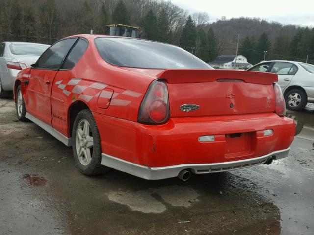 2G1WX12K7Y9348723 - 2000 CHEVROLET MONTE CARL RED photo 3