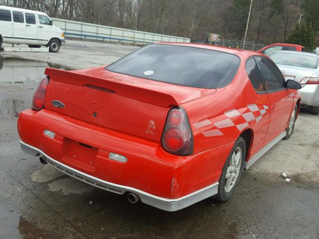 2G1WX12K7Y9348723 - 2000 CHEVROLET MONTE CARL RED photo 4