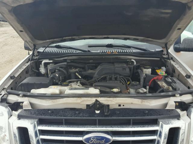 1FMEU51E58UA44612 - 2008 FORD EXPLORER S SILVER photo 7