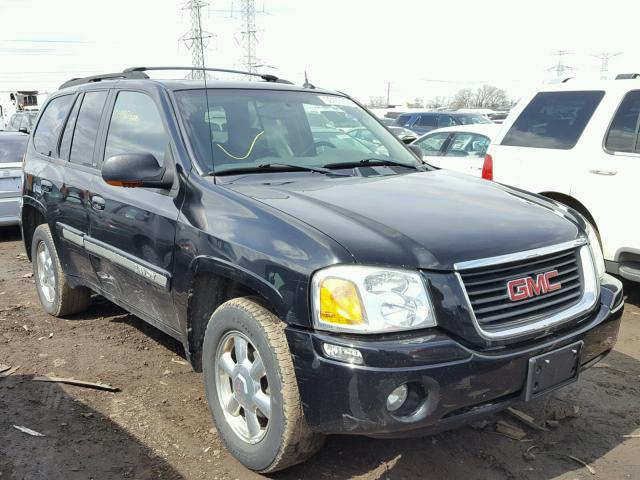 1GKDT13S342336994 - 2004 GMC ENVOY BLACK photo 1