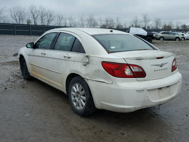 1C3LC46K37N550749 - 2007 CHRYSLER SEBRING WHITE photo 3