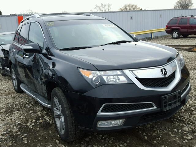 2HNYD2H43AH508920 - 2010 ACURA MDX TECHNO BLACK photo 1