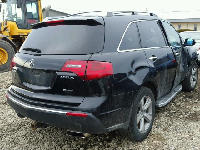 2HNYD2H43AH508920 - 2010 ACURA MDX TECHNO BLACK photo 4