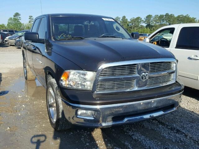 1D7RB1CT1BS515003 - 2011 DODGE RAM 1500 BLACK photo 1