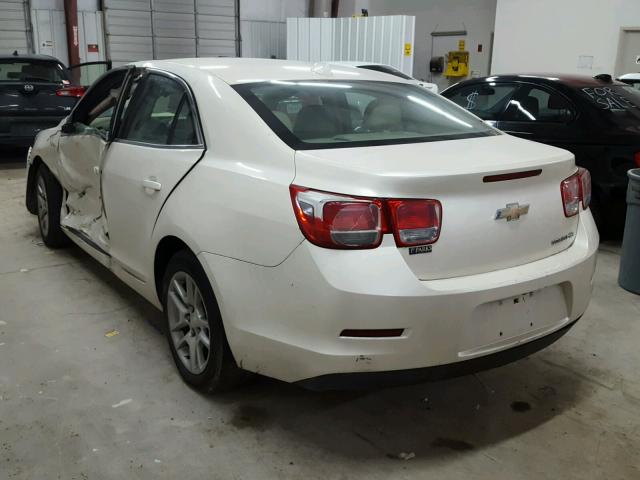 1G11D5RR7DF114063 - 2013 CHEVROLET MALIBU 1LT 白色 照片 3