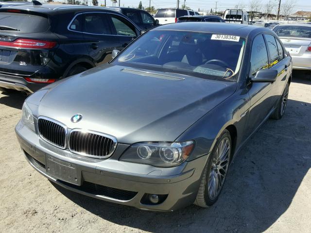 WBAHL83548DT12548 - 2008 BMW 750 GRAY photo 2