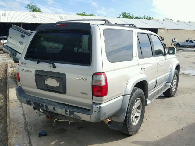 JT3GN87R8X0128410 - 1999 TOYOTA 4RUNNER LI SILVER photo 4