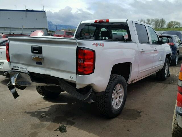 3GCUKREC5GG184277 - 2016 CHEVROLET SILVERADO WHITE photo 4