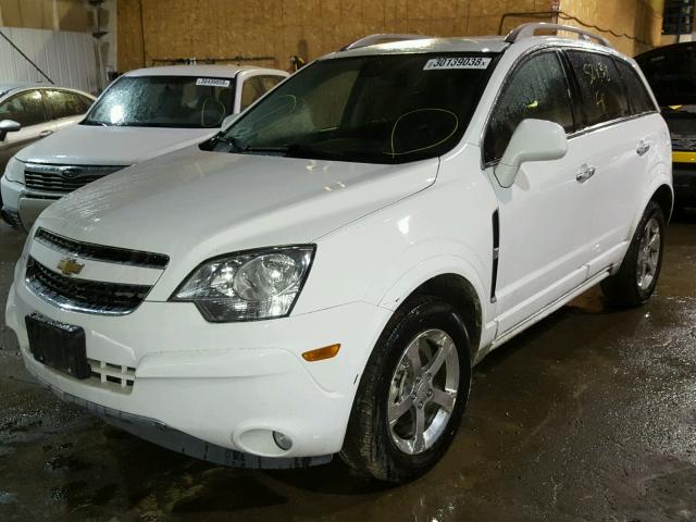 3GNFL4E55CS584185 - 2012 CHEVROLET CAPTIVA SP WHITE photo 2