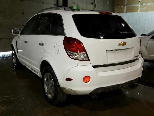 3GNFL4E55CS584185 - 2012 CHEVROLET CAPTIVA SP WHITE photo 3